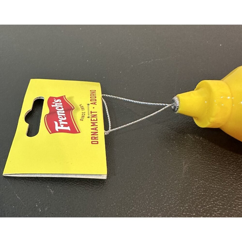 NWT French’s Classic Yellow Mustard Ornament Collectible LIMITED EDITION - Picture 7 of 8